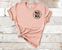 Circle Mama Pocket Size Screen Print Transfer