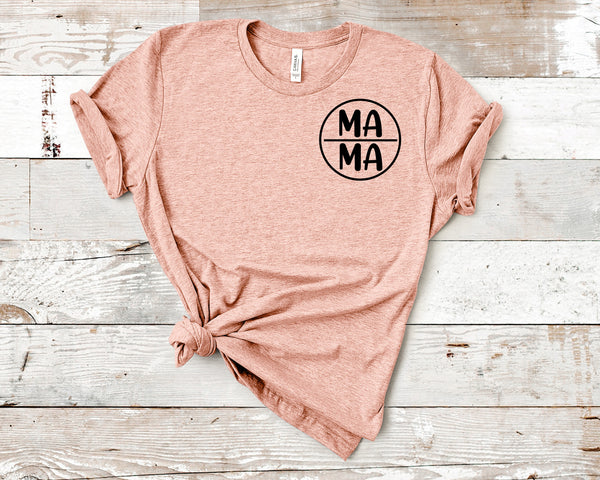 Circle Mama Pocket Size Screen Print Transfer