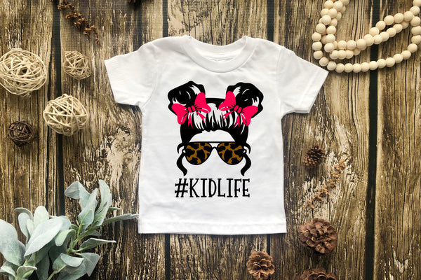 Kid Life Girl Screen Print Transfer