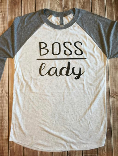 Boss Lady Adult Screen Print Transfer